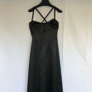 Long black formal dress